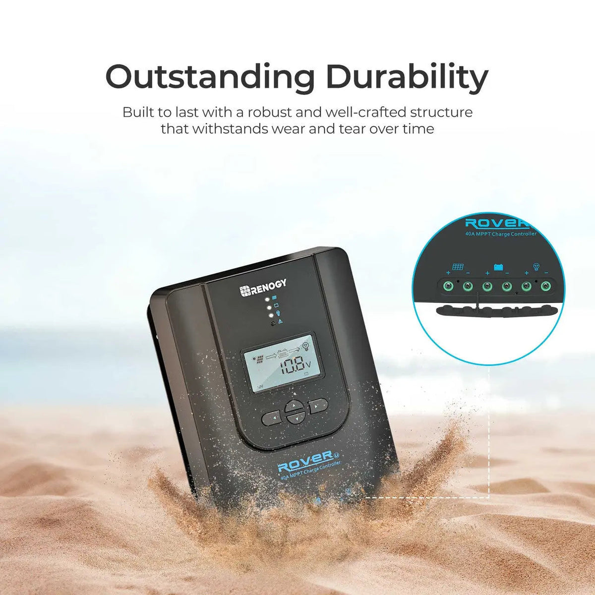 Renogy Rover Li 20/30/40A MPPT Solar Charge Controller