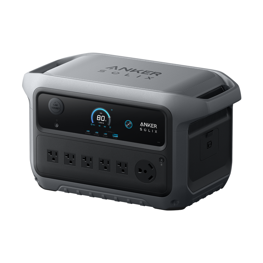 Anker SOLIX C2000 Gen 2 Portable Power Station - 2,048Wh - 2,400W