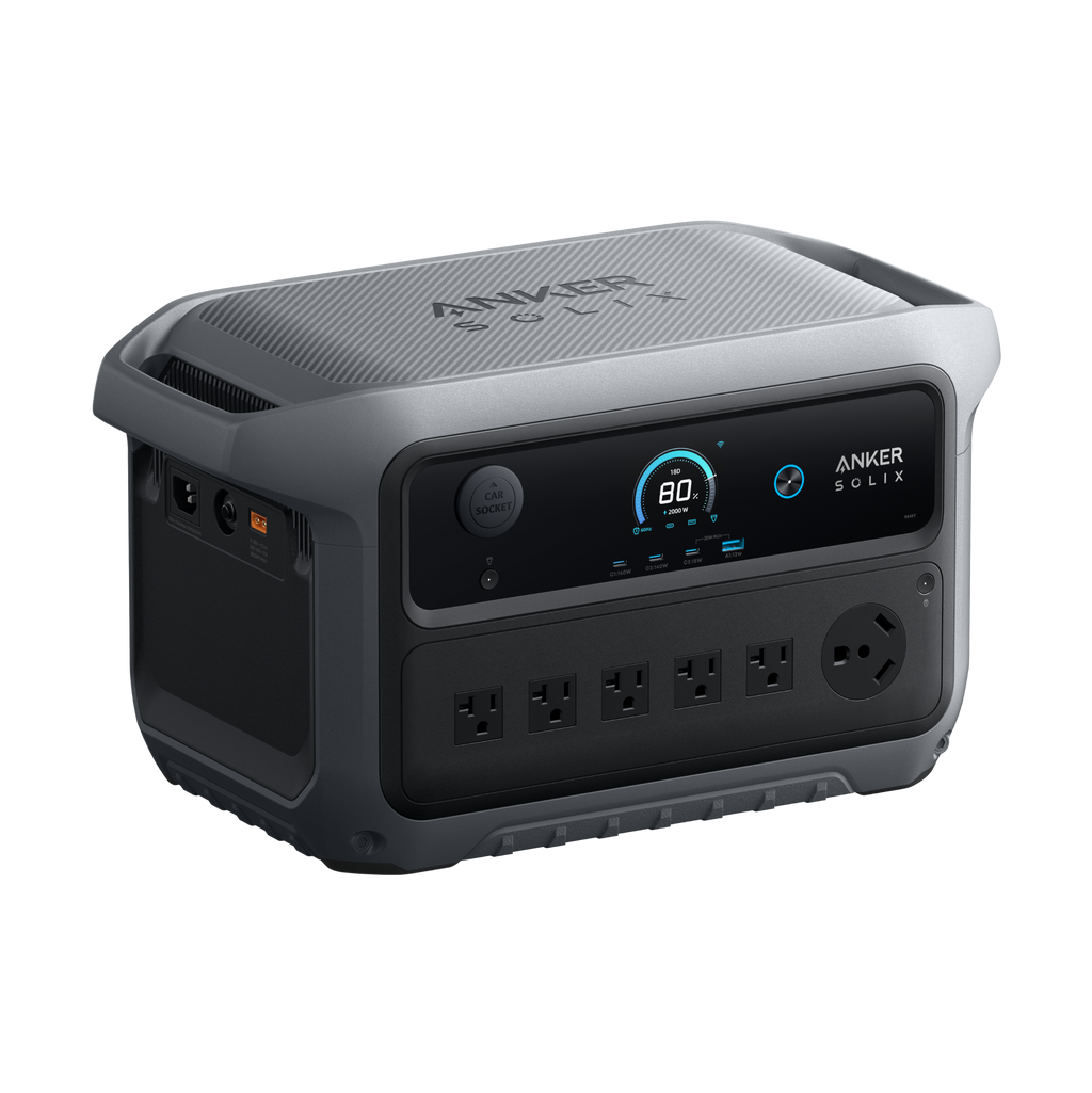Anker SOLIX C2000 Gen 2 Portable Power Station - 2,048Wh - 2,400W