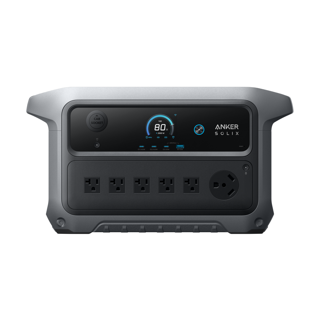 Anker SOLIX C2000 Gen 2 Portable Power Station - 2,048Wh - 2,400W