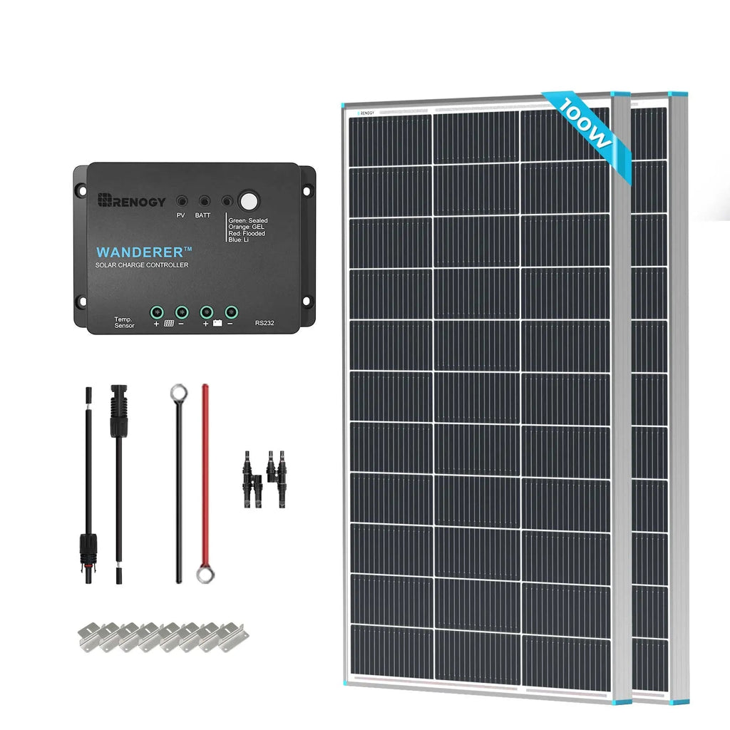 Renogy 200W 12V Solar Panel Starter Kit