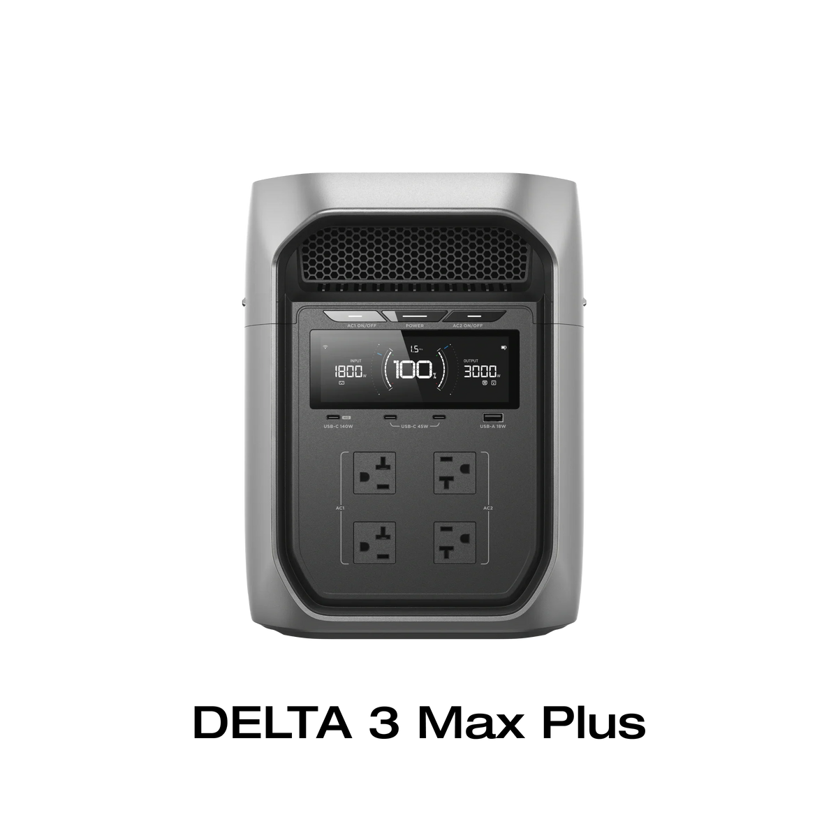 EcoFlow DELTA 3 Max Portable Power Station (2048Wh)