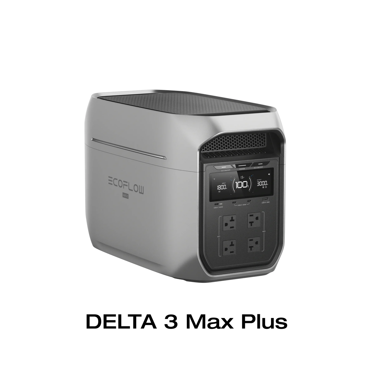 EcoFlow DELTA 3 Max Portable Power Station (2048Wh)