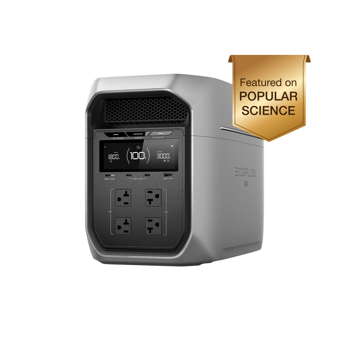 EcoFlow DELTA 3 Max Portable Power Station (2048Wh)