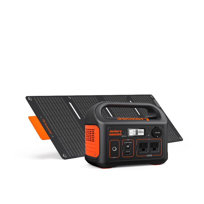 Jackery Solar Generator 300 (Explorer 300 + SolarSaga 100W)